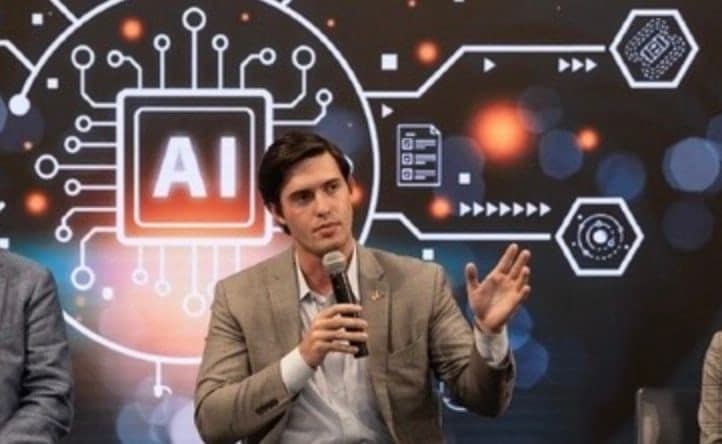 Colin Raby, on an ai panel